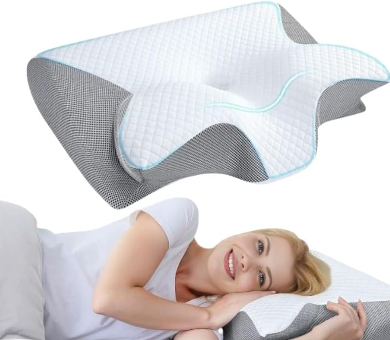 DormiWell Cervical Pro – Almohada Ergonómica para Dormir sin Dolor | Envío Gratis