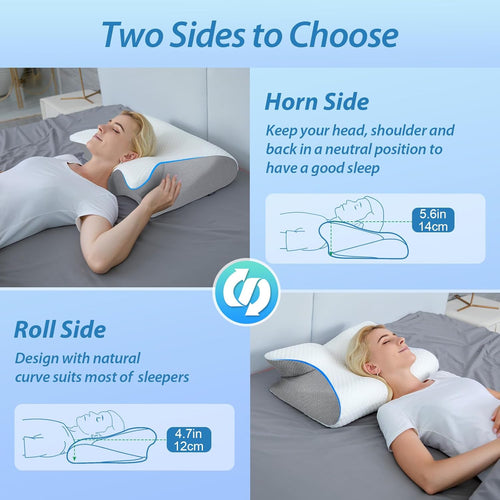 DormiWell Cervical Pro – Almohada Ergonómica para Dormir sin Dolor | Envío Gratis